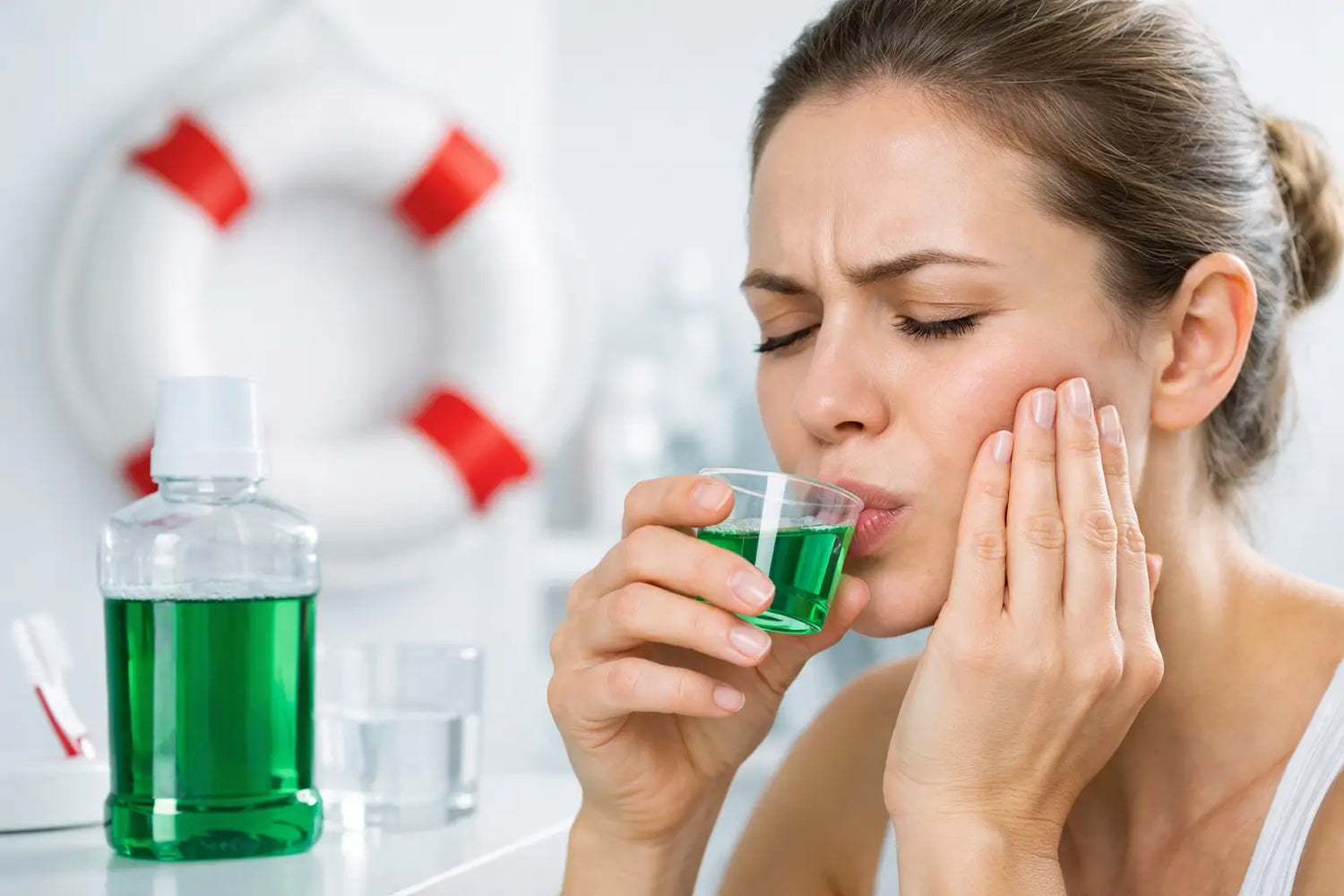 Can Mouthwash Help Sore Gums?
