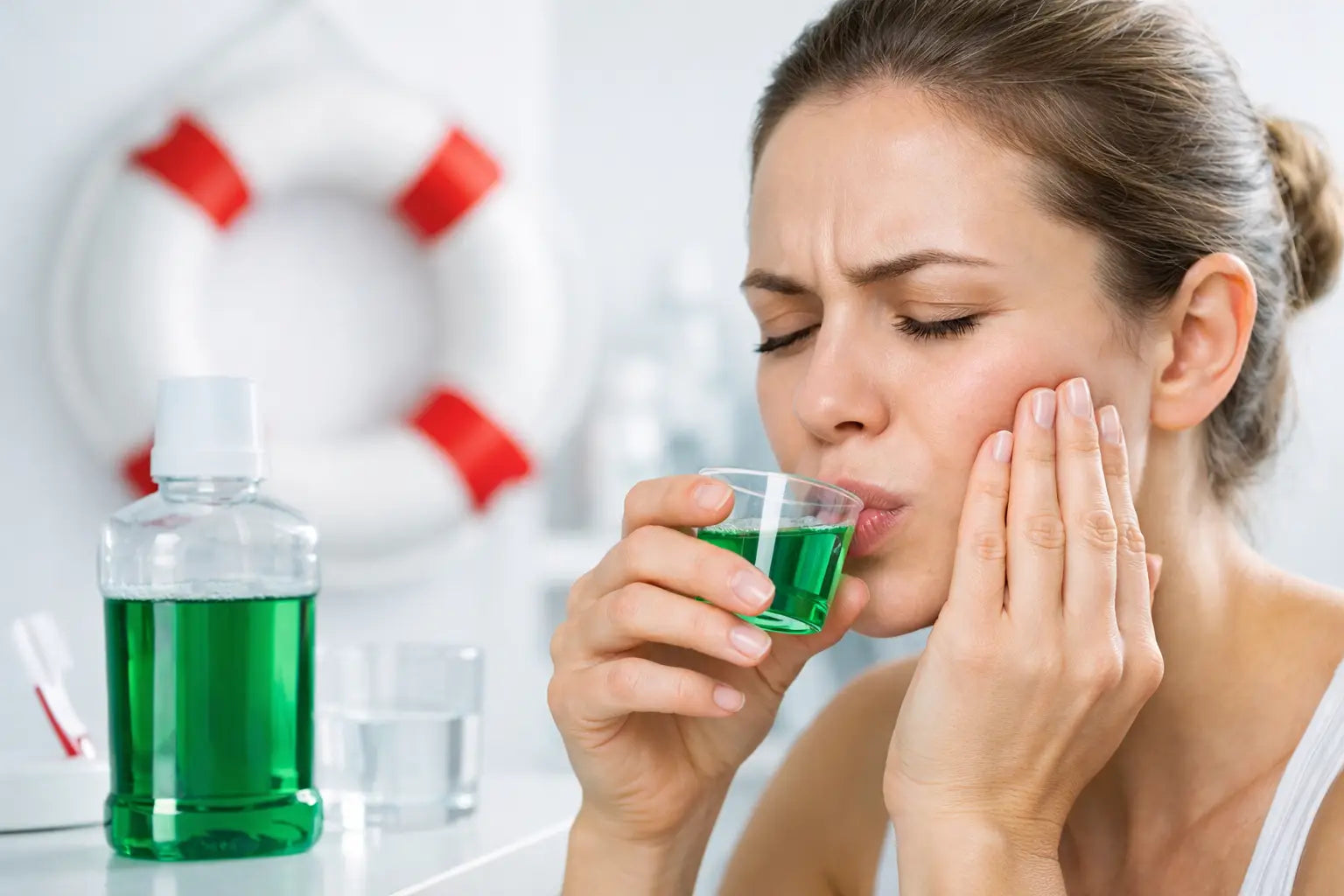 Can Mouthwash Help Sore Gums?