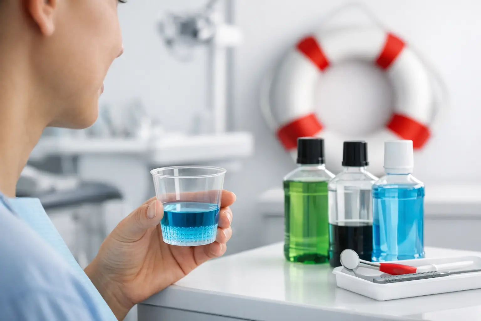 Choosing a Mouth Rinse After Dental Work
