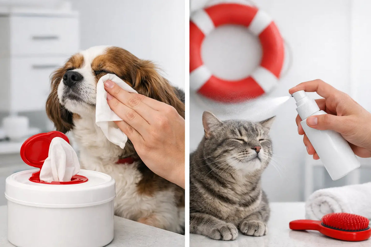 Pet Wipes Versus Spray: What Works Best?