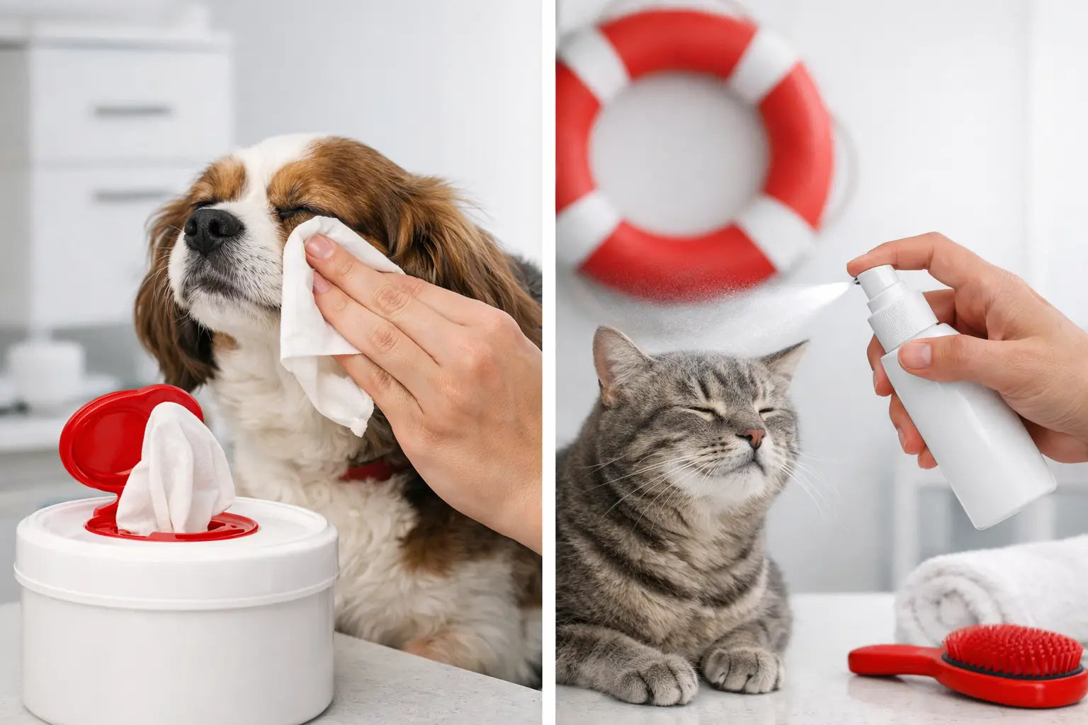 Pet Wipes Versus Spray: What Works Best?